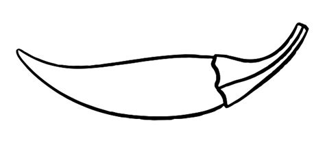 Csípős paprika illusztráció