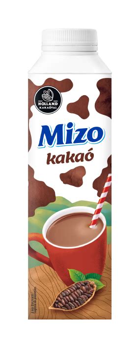 Mizo UHT kakaó csomagolás