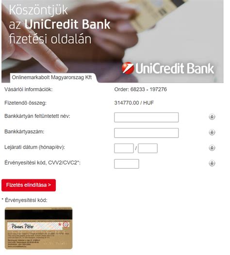 Online ételrendelés és bankkártyás fizetés