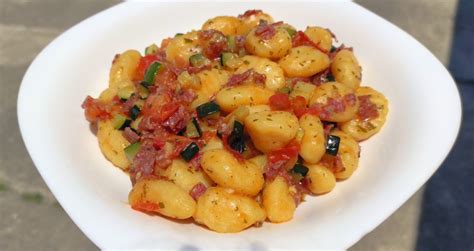 Zöldséges gnocchi