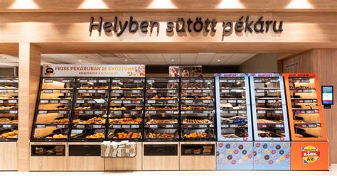 Lidl pékáru részleg
