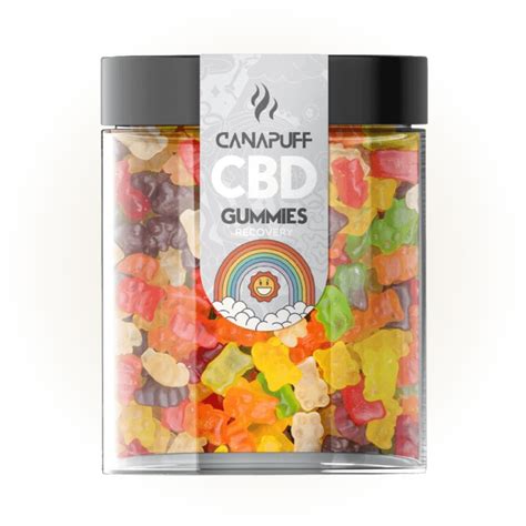 Különböző CBD tartalmú gumicukrok és csokoládék