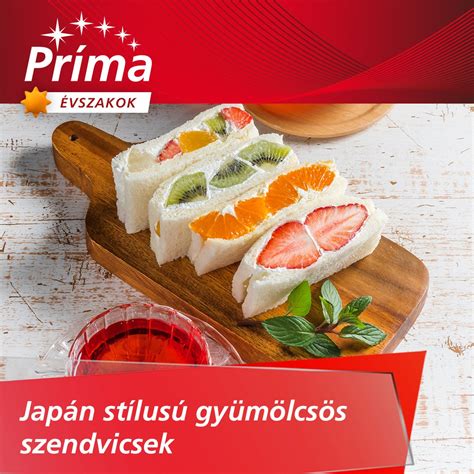 Édes szendvicsek gyümölcsökkel