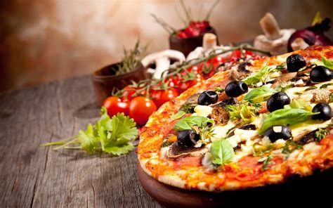 Készülő pizza részletei