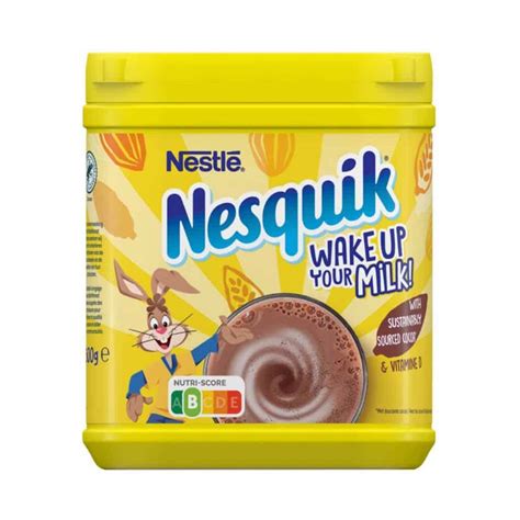 nesquik csomagolás tápanyagtáblázattal