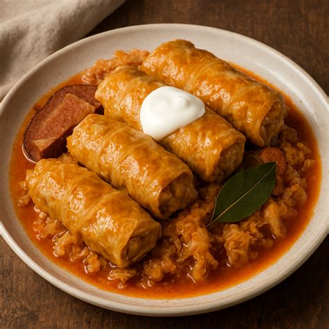 Hagyományos töltött káposzta recept elkészítése