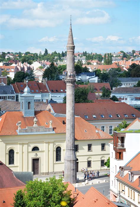 Az egri minaret látképe