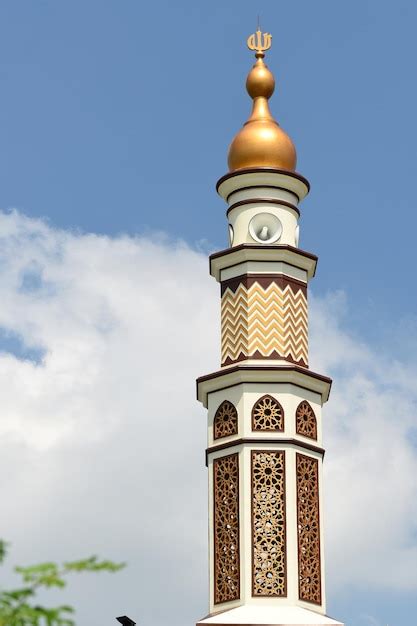 A minaret bejáratának részlete