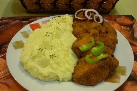 Fejedelmi csirkemell burgonyapürével