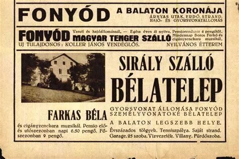 Schottola Ernő gyárának korabeli hirdetése