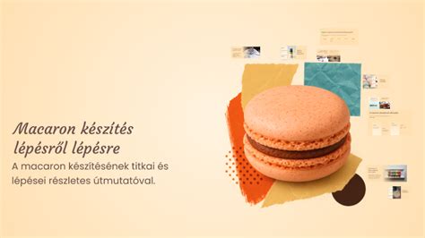 macaron készítés lépésről lépésre