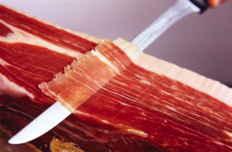 Jamón Ibérico sonka és vágás