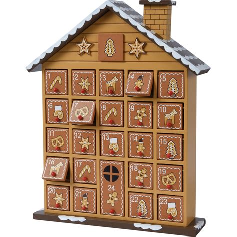 Mézeskalács adventi naptár készítés
