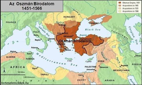 Oszmán Birodalom térképe