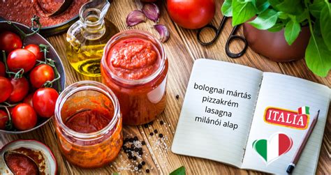 Paradicsomszósz és fűszerek