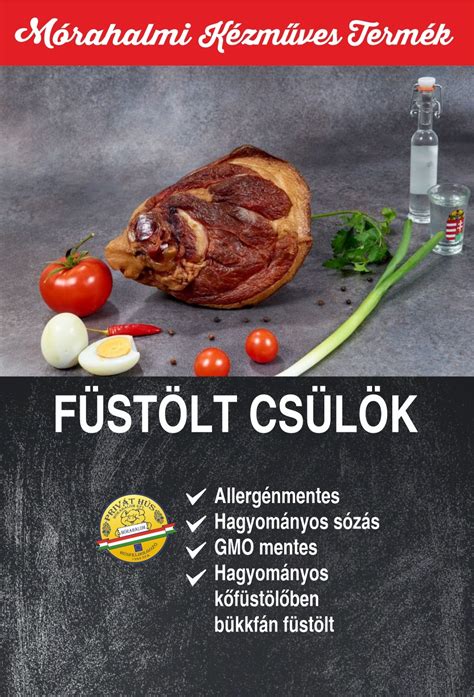 Kézműves füstölt csülök