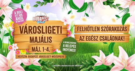 Majális a Városligetben