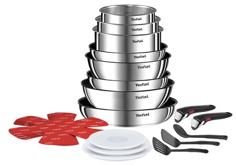 Tefal Ingenio serpenyők egymásba pakolva