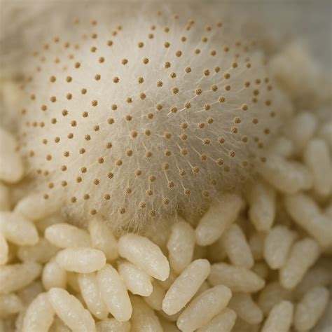 A koji penészgomba (Aspergillus oryzae) rizzsel