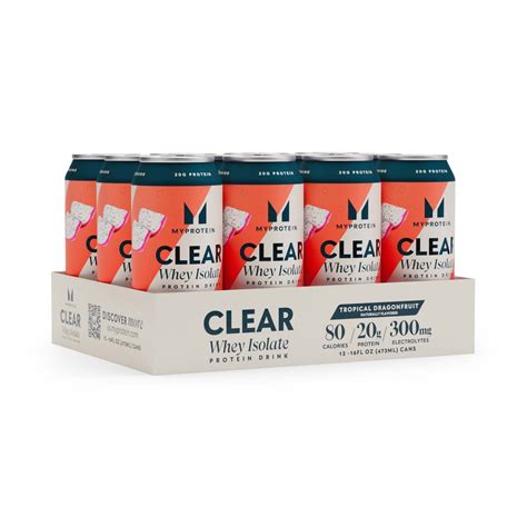 Frissítő Clear Whey italok változatos gyümölcsízekben