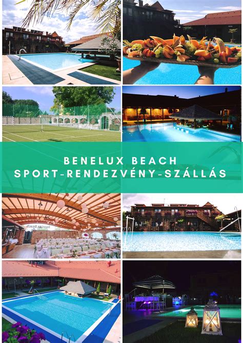 BeneLux Beach épülete és udvara