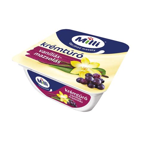 Milli logó és tejtermékek