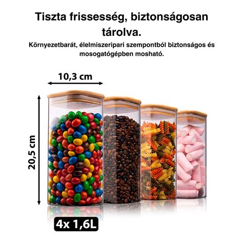 Légmentesen záródó doboz sütemények tárolására