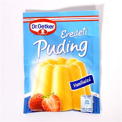 Dr. Oetker vanília pudingpor csomagolása