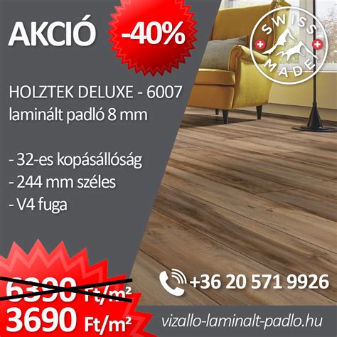 Laminált padló rétegrendje