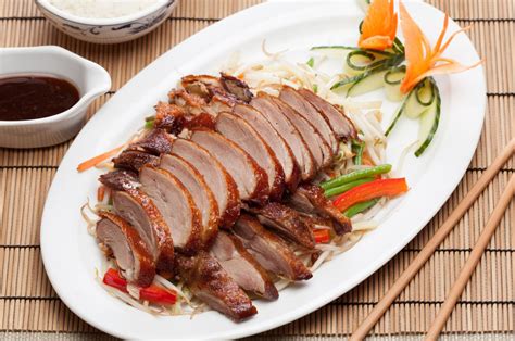 Pekingi kacsa fajta illusztráció