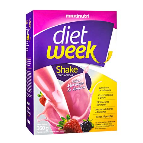 a Diet Shake összetevőinek grafikus megjelenítése