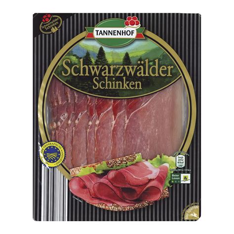 Schwarzwälder Schinken szeletelve