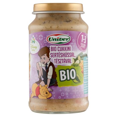 Univer Cukkinis tészta sertéshússal bébiétel