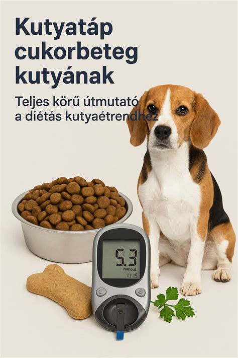 Cukorbeteg kutya infografika - vércukorszint szabályozása