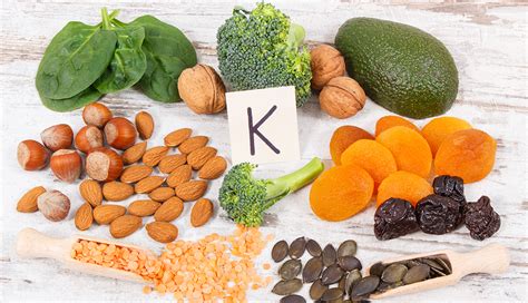 K-vitamin tartalmú élelmiszerek csoportosítása