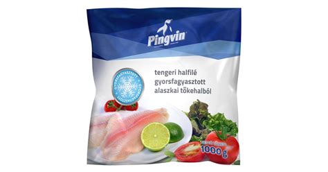 Friss és fagyasztott hal különbségeit bemutató infografika