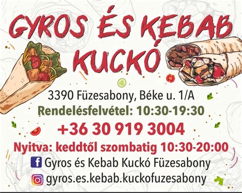 A gyros és a kebab különbségei infografika