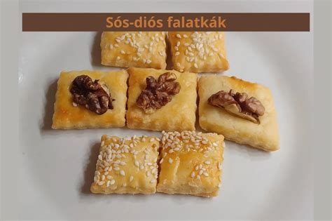 sós diós falatkák