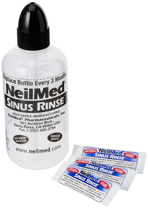 NeilMed SinusRinse orröblítő készülék használat közben