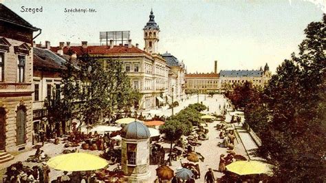 Szeged látképe a 19. században