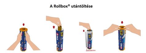 drPACK Rollbox sütőpapír vágókéssel