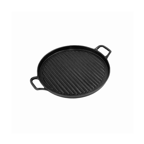 Kerek öntöttvas grill lap