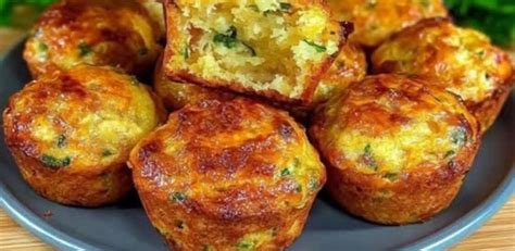 Sós cukkini muffinok frissen sütve