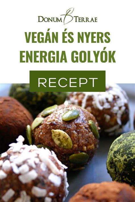 Energia golyók tálalva