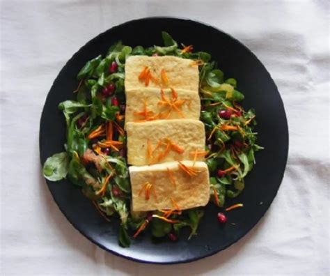 Tofu tömbök és szeletek