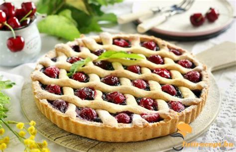 Cseresznyés pite összetevői
