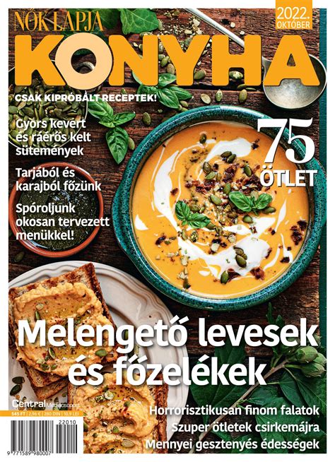 Nők Lapja Konyha magazin borítója