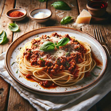 Házi készítésű bolognai spagetti