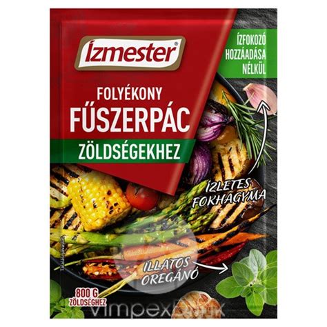 fűszerek párolt zöldségekhez