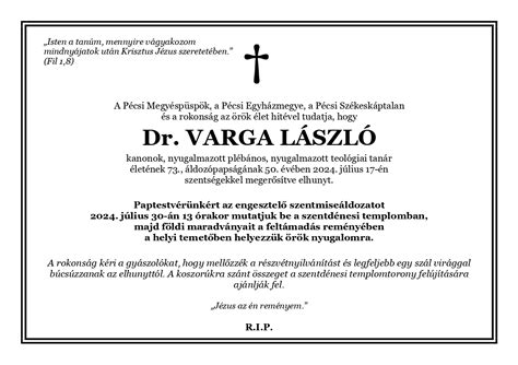 Varga László portréja